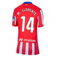 Camisa de time de futebol Atletico Madrid Marcos Llorente #14 Replicas 1º Equipamento Feminina 2024-25 Manga Curta